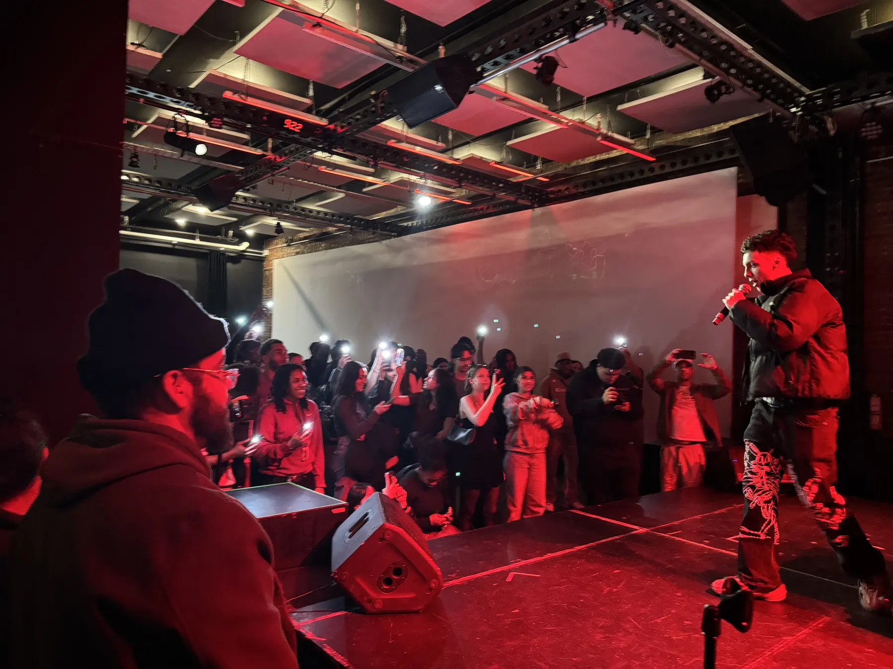 A student performs during the 2025 (R)Évolution showcase